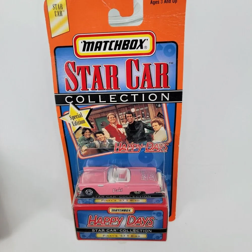 Vintage 1998 MATCHBOX STAR CAR COLLECTION BRADY BUNCH & HAPPY DAYS NEW SEALED